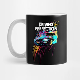 Driving Performance. BMW car trippy vibe. Mug